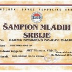 Dharma Szerb jun.champ.. Dharma Szerb jun.champ..